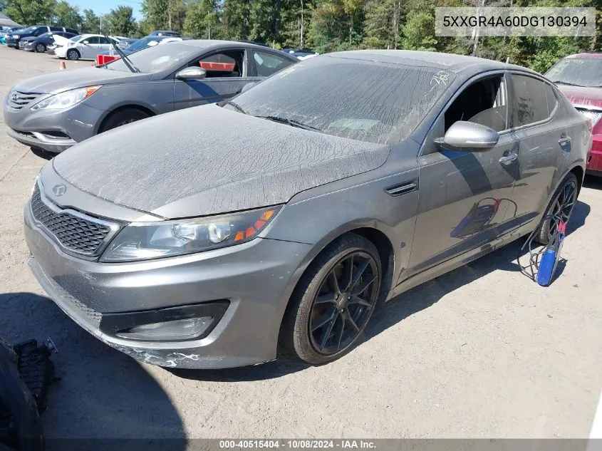 2013 Kia Optima Sx VIN: 5XXGR4A60DG130394 Lot: 40515404