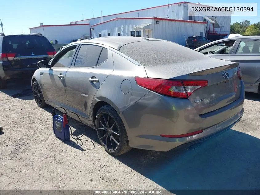 2013 Kia Optima Sx VIN: 5XXGR4A60DG130394 Lot: 40515404