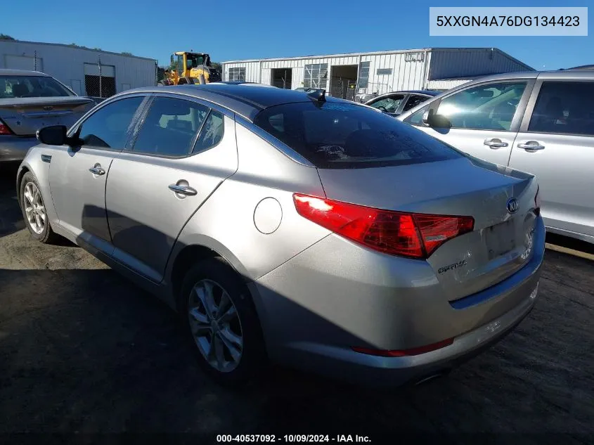 2013 Kia Optima Ex VIN: 5XXGN4A76DG134423 Lot: 40537092