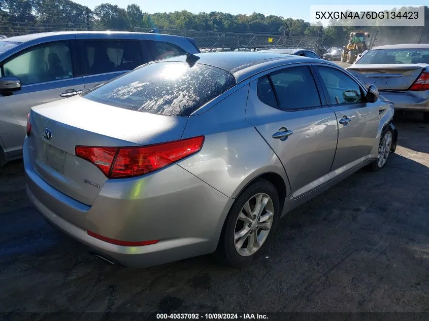 2013 Kia Optima Ex VIN: 5XXGN4A76DG134423 Lot: 40537092