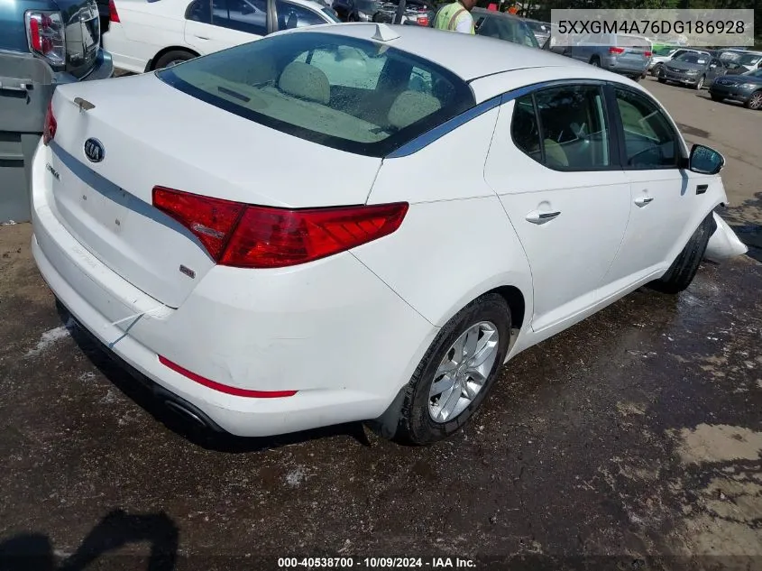 5XXGM4A76DG186928 2013 Kia Optima Lx