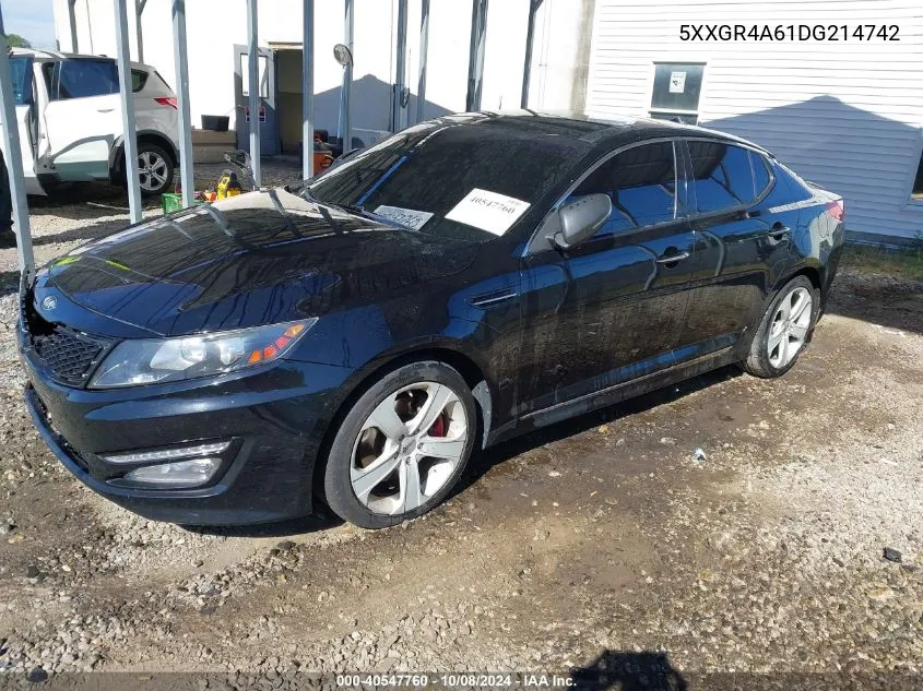 5XXGR4A61DG214742 2013 Kia Optima Sx