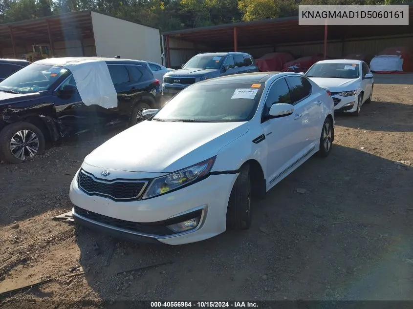 2013 Kia Optima Hybrid Ex VIN: KNAGM4AD1D5060161 Lot: 40556984