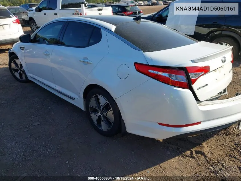 2013 Kia Optima Hybrid Ex VIN: KNAGM4AD1D5060161 Lot: 40556984