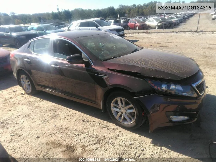 5XXGM4A71DG134316 2013 Kia Optima Lx