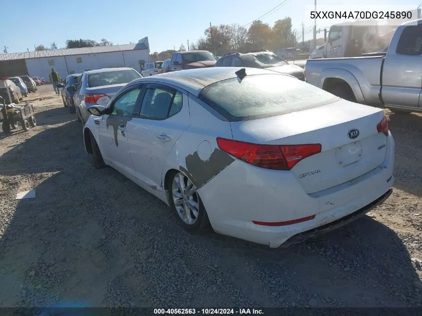 2013 Kia Optima Ex VIN: 5XXGN4A70DG245890 Lot: 40562563