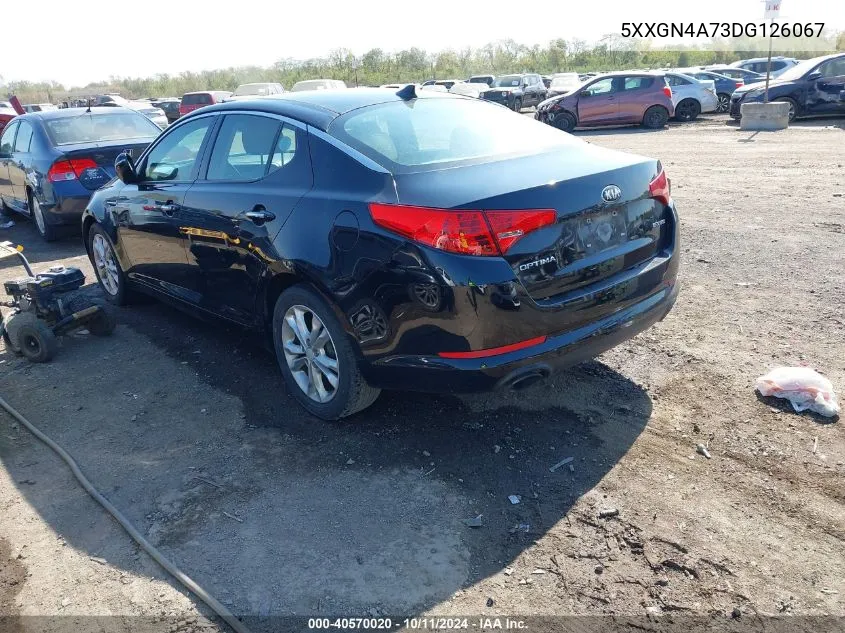 2013 Kia Optima Ex VIN: 5XXGN4A73DG126067 Lot: 40570020