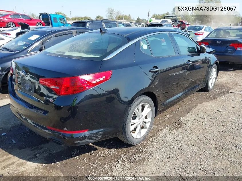 2013 Kia Optima Ex VIN: 5XXGN4A73DG126067 Lot: 40570020