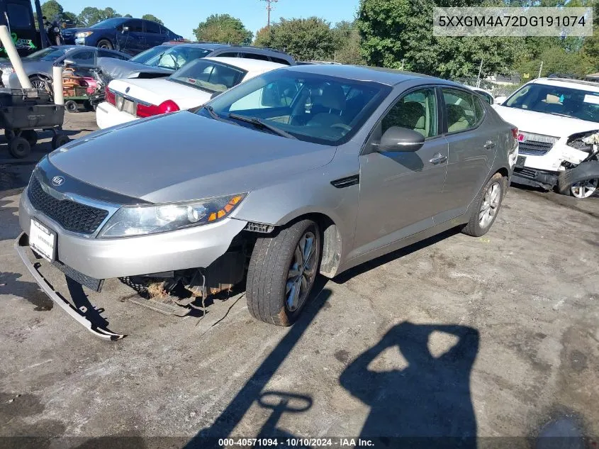 5XXGM4A72DG191074 2013 Kia Optima Lx