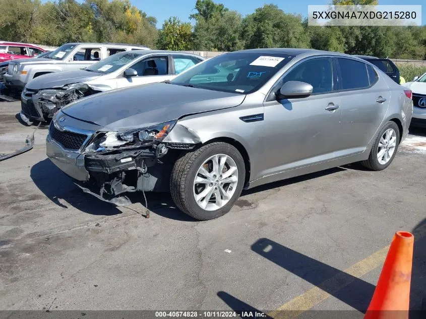 2013 Kia Optima Ex VIN: 5XXGN4A7XDG215280 Lot: 40574828