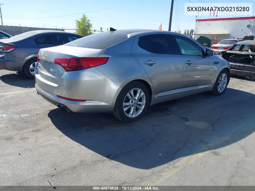 2013 Kia Optima Ex VIN: 5XXGN4A7XDG215280 Lot: 40574828