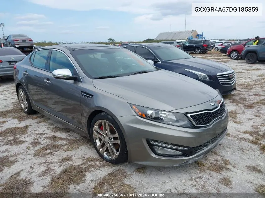 2013 Kia Optima Sx VIN: 5XXGR4A67DG185859 Lot: 40575034