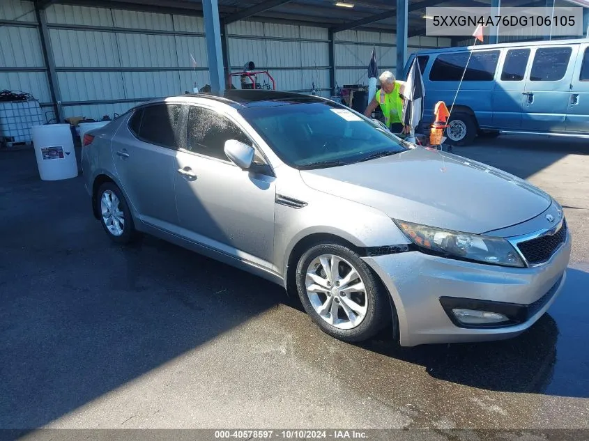 5XXGN4A76DG106105 2013 Kia Optima Ex