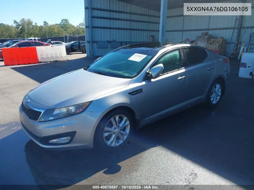 2013 Kia Optima Ex VIN: 5XXGN4A76DG106105 Lot: 40578597