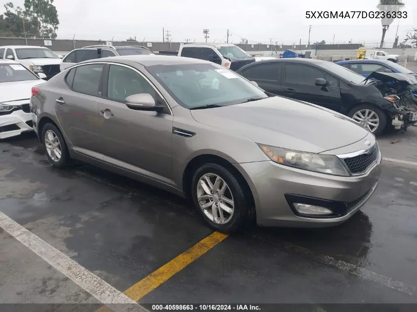 2013 Kia Optima Lx VIN: 5XXGM4A77DG236333 Lot: 40598663