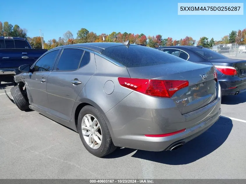 2013 Kia Optima Lx VIN: 5XXGM4A75DG256287 Lot: 40603167