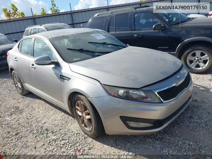 2013 Kia Optima Lx VIN: 5XXGN4A79DG179150 Lot: 40604910