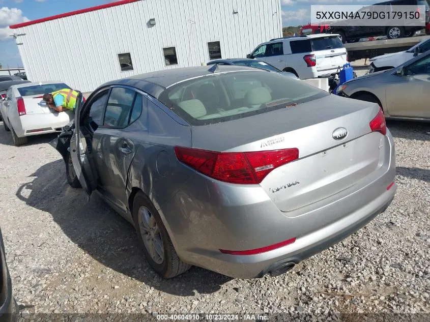 2013 Kia Optima Lx VIN: 5XXGN4A79DG179150 Lot: 40604910