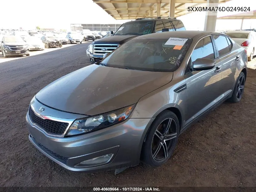 2013 Kia Optima Lx VIN: 5XXGM4A76DG249624 Lot: 40609664