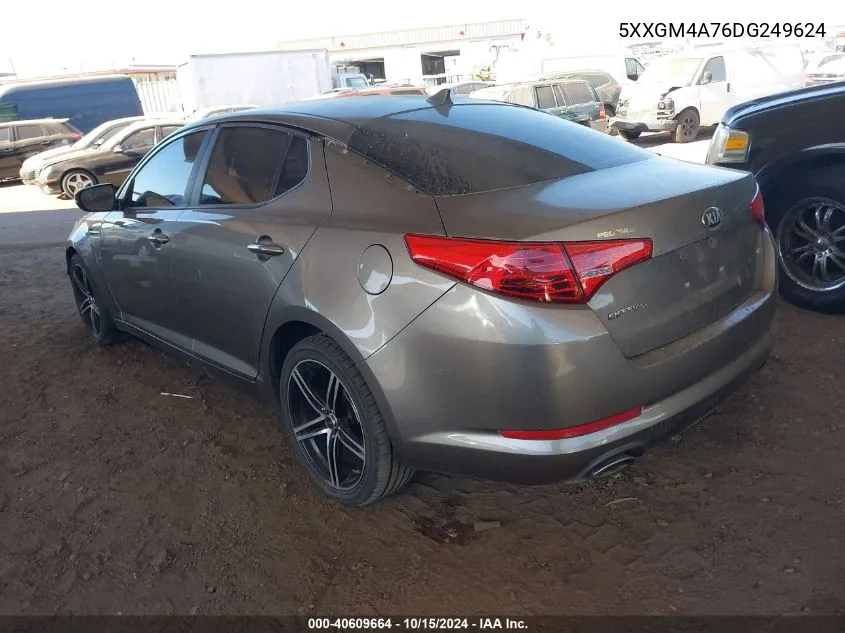 2013 Kia Optima Lx VIN: 5XXGM4A76DG249624 Lot: 40609664