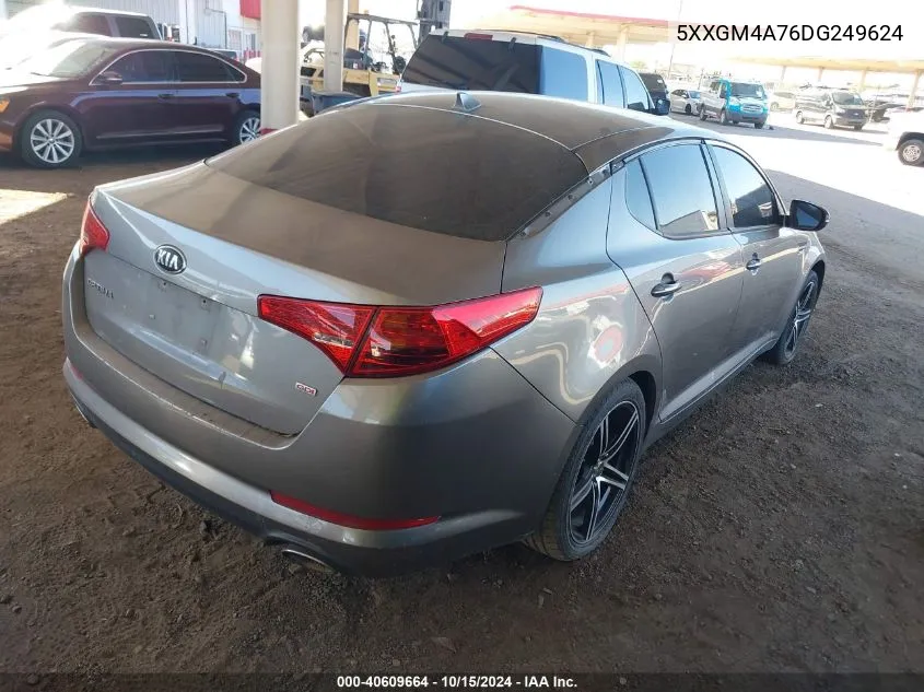 2013 Kia Optima Lx VIN: 5XXGM4A76DG249624 Lot: 40609664