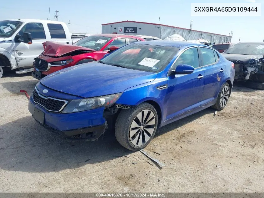 2013 Kia Optima Sx VIN: 5XXGR4A65DG109444 Lot: 40616376