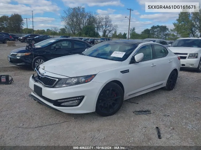 2013 Kia Optima Sx VIN: 5XXGR4A61DG161671 Lot: 40622371