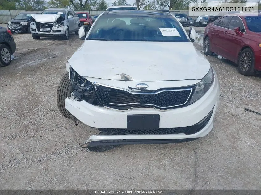 2013 Kia Optima Sx VIN: 5XXGR4A61DG161671 Lot: 40622371