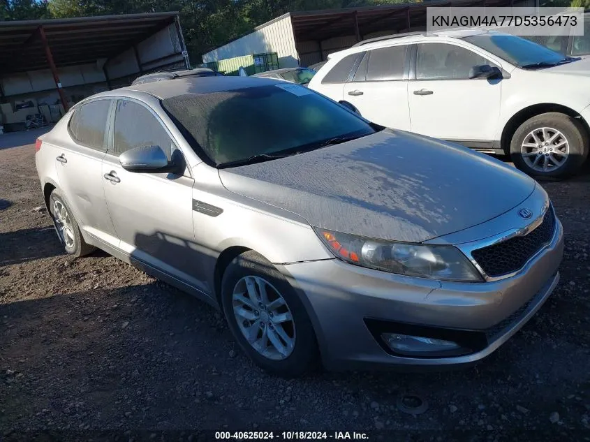 2013 Kia Optima Lx VIN: KNAGM4A77D5356473 Lot: 40625024