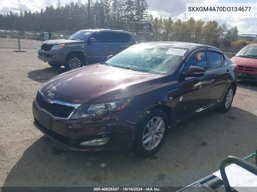 2013 Kia Optima Lx VIN: 5XXGM4A70DG134677 Lot: 40629247