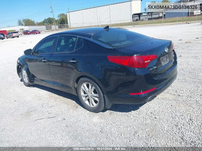 2013 Kia Optima Lx VIN: 5XXGM4A73DG136326 Lot: 40633913