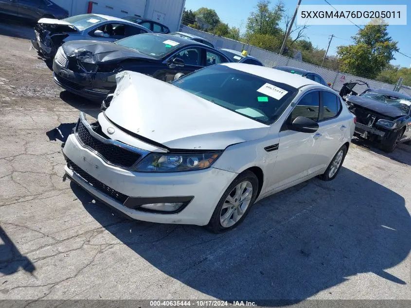 5XXGM4A76DG205011 2013 Kia Optima Lx