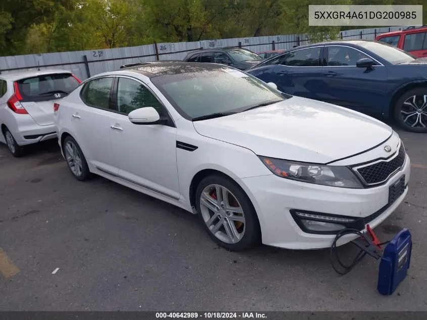 5XXGR4A61DG200985 2013 Kia Optima Sx