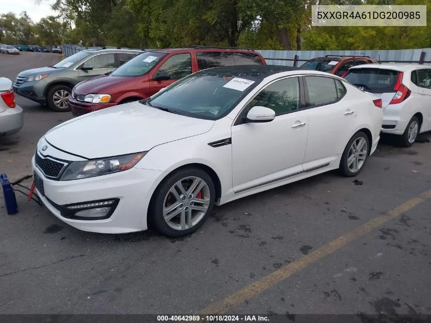 5XXGR4A61DG200985 2013 Kia Optima Sx