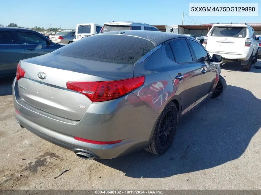 2013 Kia Optima Lx VIN: 5XXGM4A75DG129880 Lot: 40648132