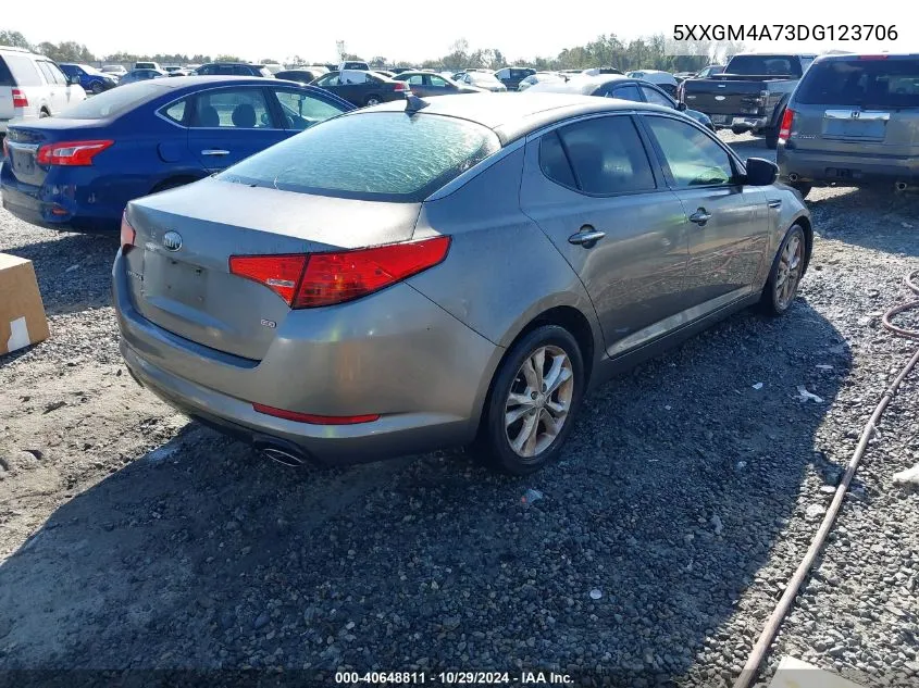 2013 Kia Optima Lx VIN: 5XXGM4A73DG123706 Lot: 40648811