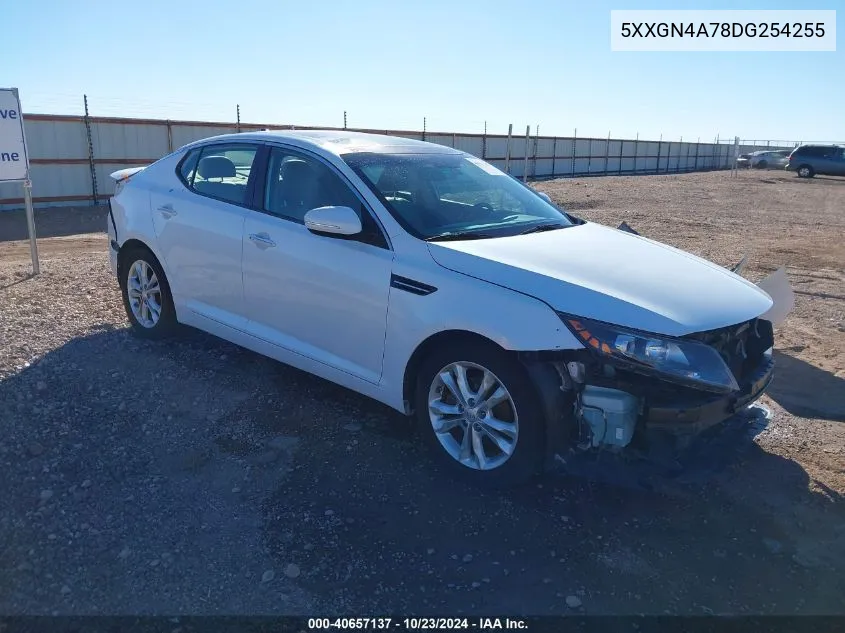 2013 Kia Optima Ex VIN: 5XXGN4A78DG254255 Lot: 40657137