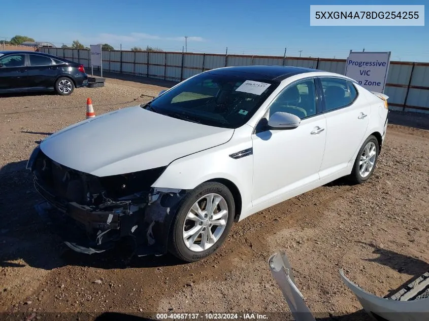 2013 Kia Optima Ex VIN: 5XXGN4A78DG254255 Lot: 40657137