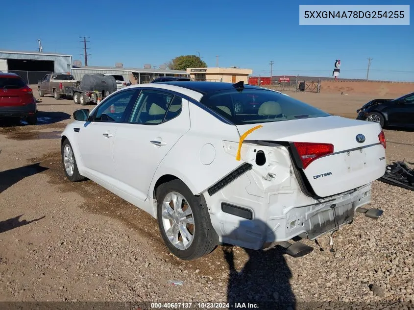 2013 Kia Optima Ex VIN: 5XXGN4A78DG254255 Lot: 40657137