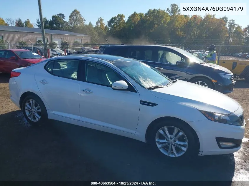 2013 Kia Optima Ex VIN: 5XXGN4A76DG094179 Lot: 40663504