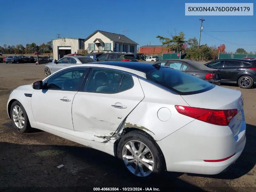 2013 Kia Optima Ex VIN: 5XXGN4A76DG094179 Lot: 40663504