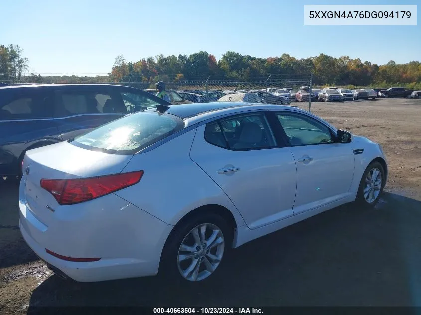 2013 Kia Optima Ex VIN: 5XXGN4A76DG094179 Lot: 40663504