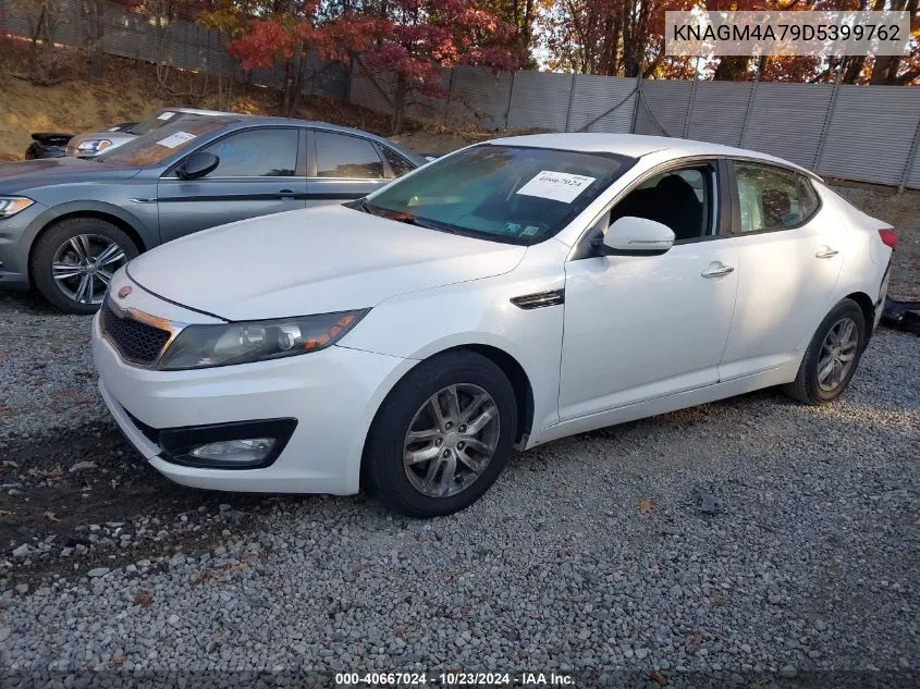 2013 Kia Optima Lx VIN: KNAGM4A79D5399762 Lot: 40667024