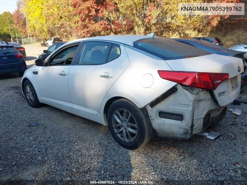 2013 Kia Optima Lx VIN: KNAGM4A79D5399762 Lot: 40667024