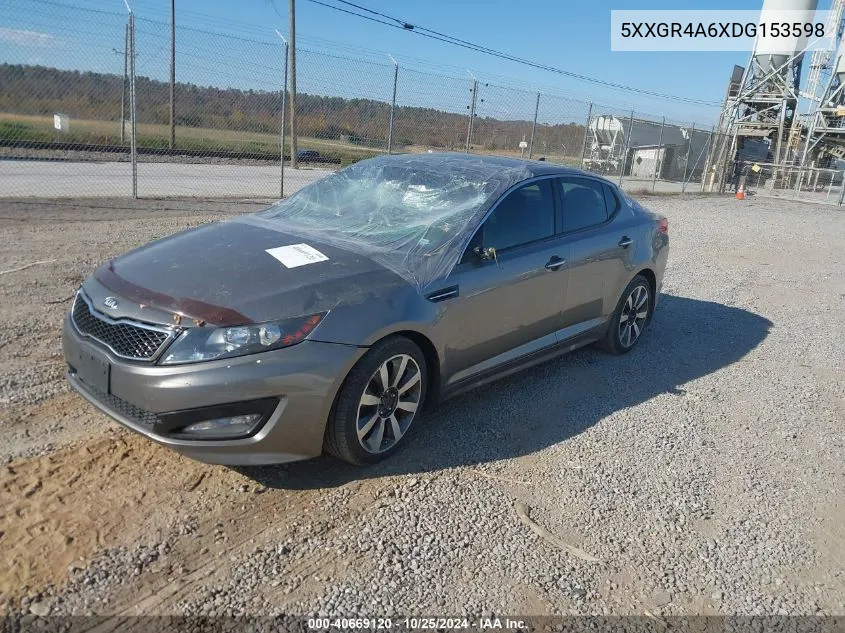 2013 Kia Optima Sx VIN: 5XXGR4A6XDG153598 Lot: 40669120