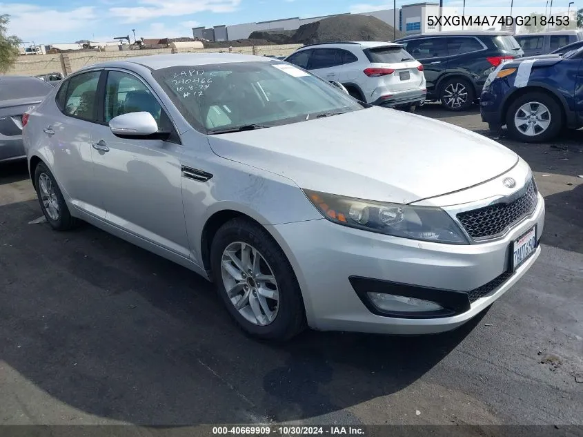 5XXGM4A74DG218453 2013 Kia Optima Lx