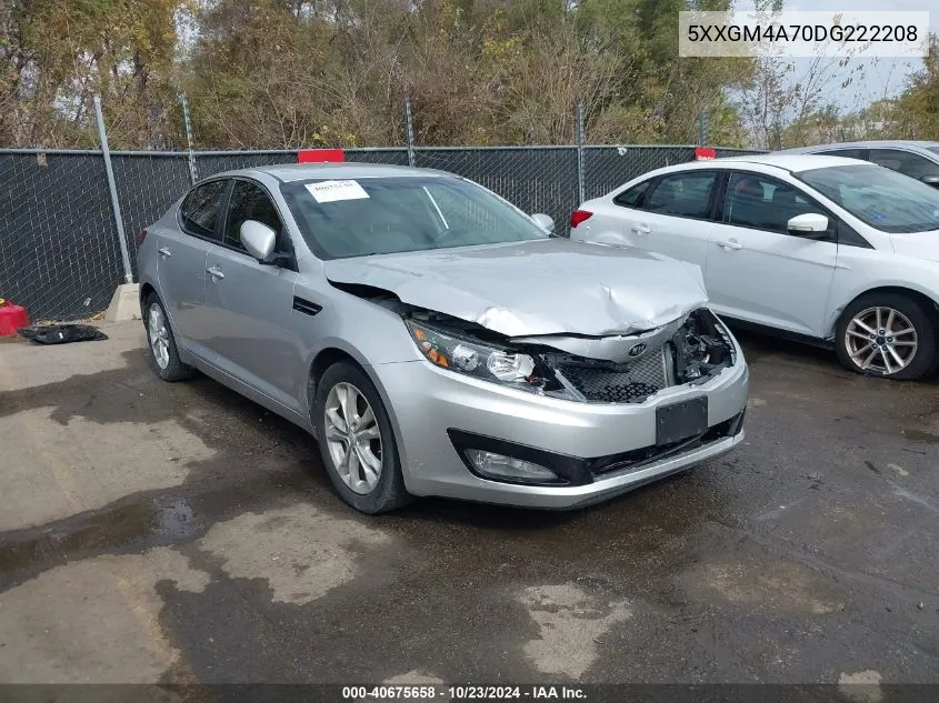 2013 Kia Optima Lx VIN: 5XXGM4A70DG222208 Lot: 40675658