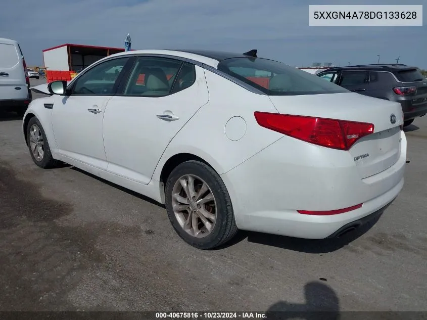 2013 Kia Optima Ex VIN: 5XXGN4A78DG133628 Lot: 40675816