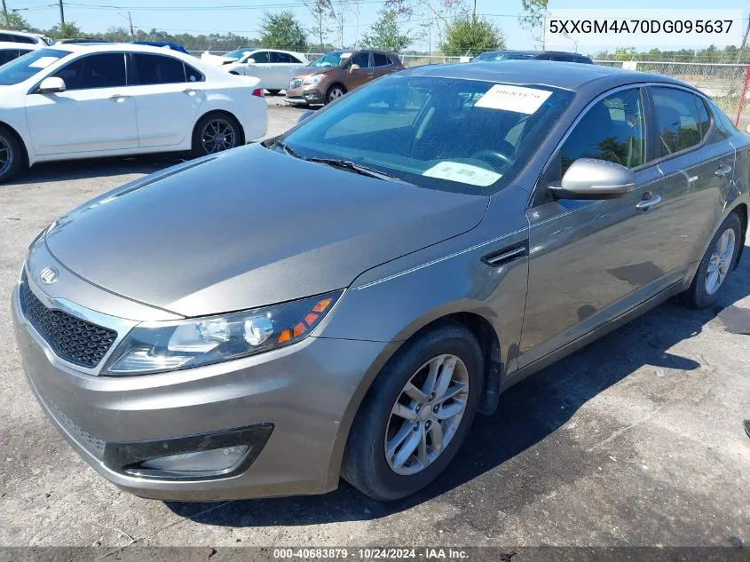 5XXGM4A70DG095637 2013 Kia Optima Lx