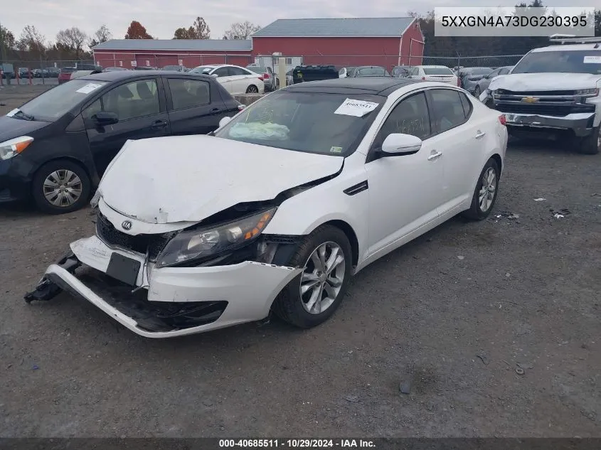 2013 Kia Optima Ex VIN: 5XXGN4A73DG230395 Lot: 40685511